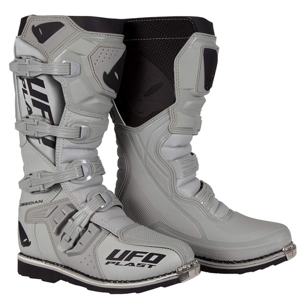 UFO Obsidian Motocross Stiefel grau