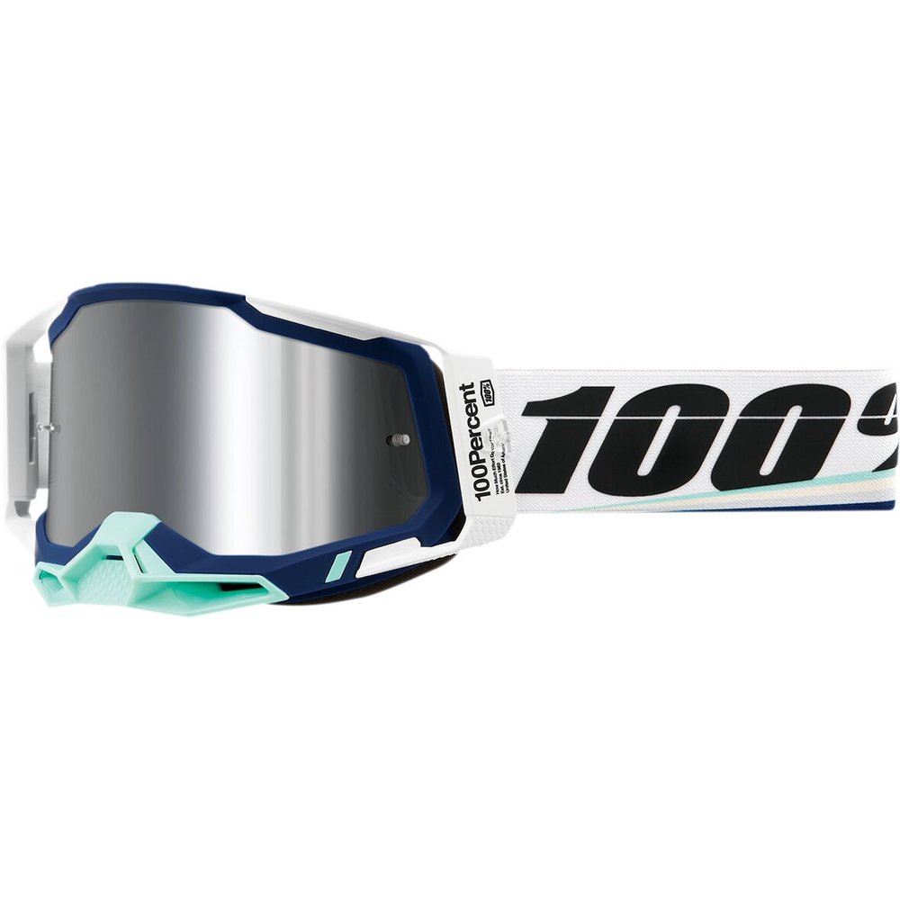 100% Racecraft 2 Brille Arsham silber verspiegelt