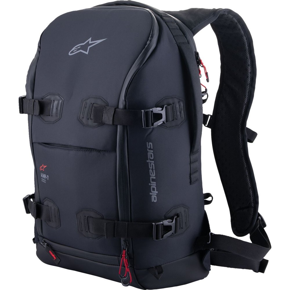 ALPINESTARS AMP-7 Rucksack schwarz Einheitsgröße ALPINESTARS AMP-7 Rucksack schwarz Einheitsgröße