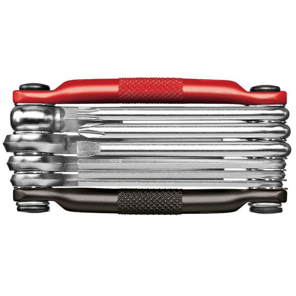 CRANK BROTHERS Multi-10 Multitool schwarz rot