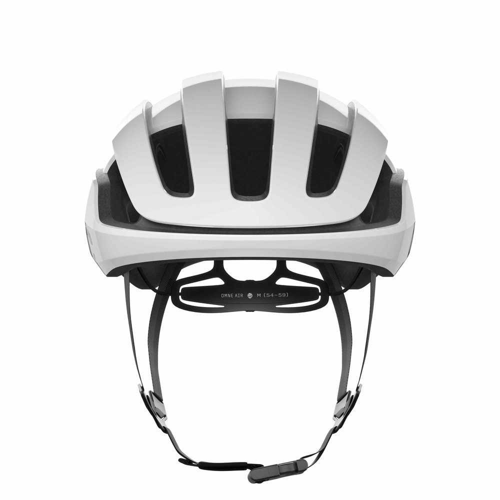 POC Omne Air MIPS Gravel Helm Hydrogen White/Uranium Black Matt w. Logo
