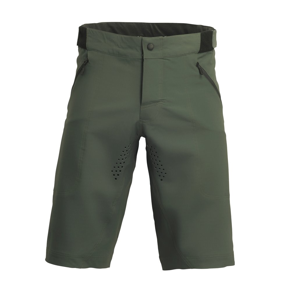 THOR Intense Shorts kurze MTB Hose forest grün