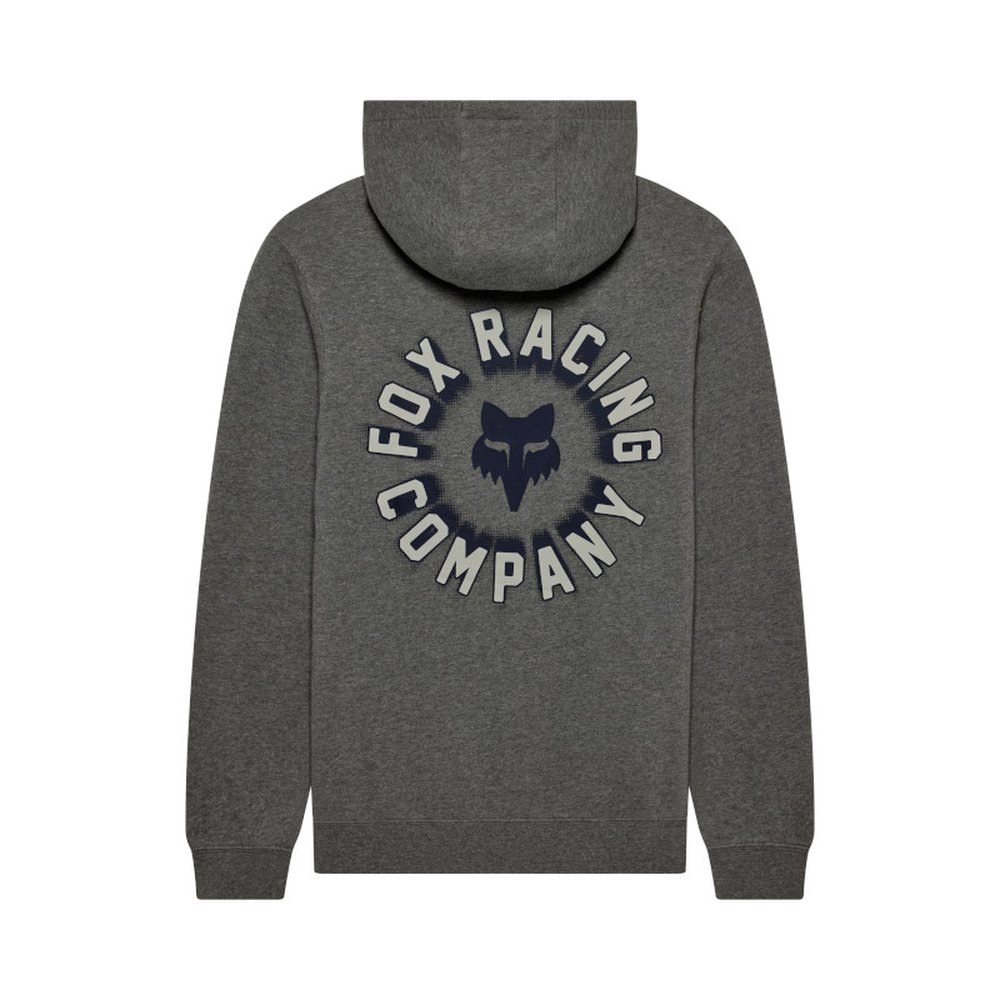 FOX BEAM Fleece PO Hoodie Kapuzen Pullover Heather Graphite