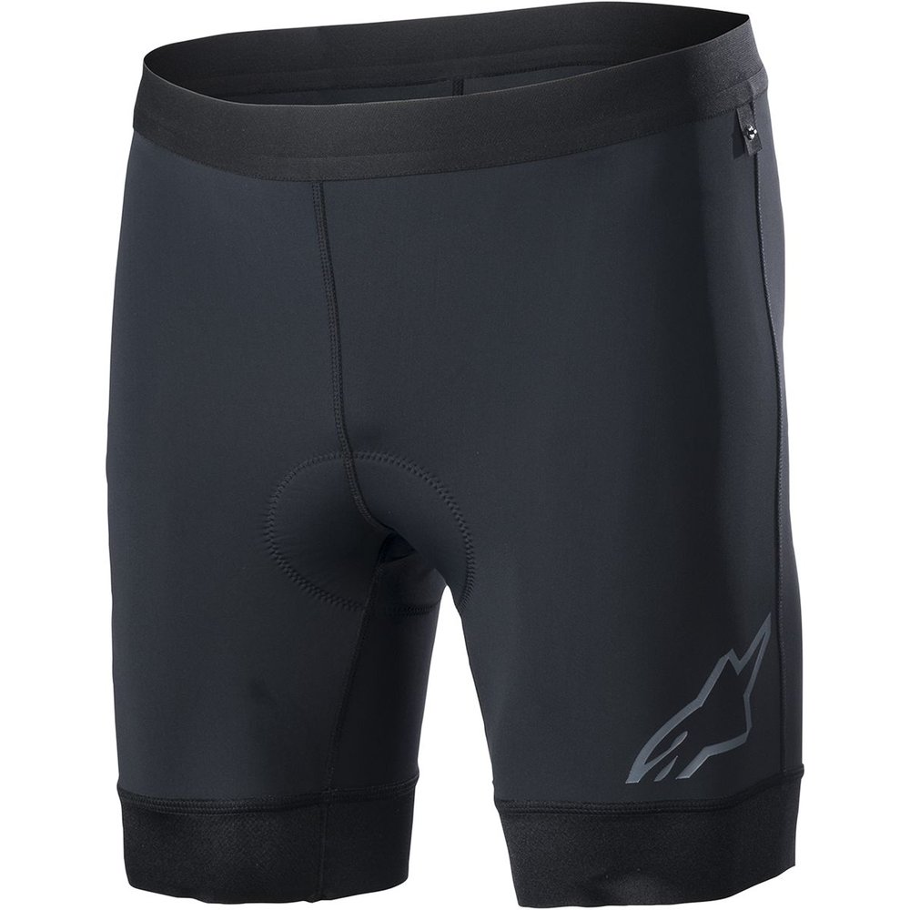 ALPINESTARS Inner Short Radlerhose Kompressionshose Alps schwarz ALPINESTARS Inner Short Radlerhose Kompressionshose Alps schwarz