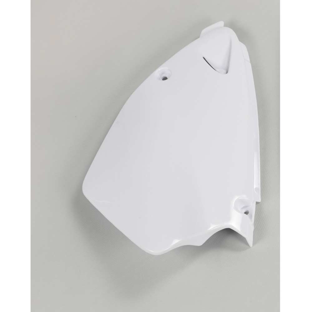 UFO 2899-046 Seitenteil einzeln links für Yamaha YZ 125/250 1996-2001 weiss
