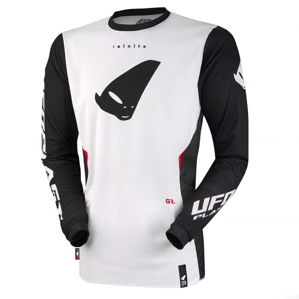 UFO Tainite Jersey made in Italy weiss/schwarz