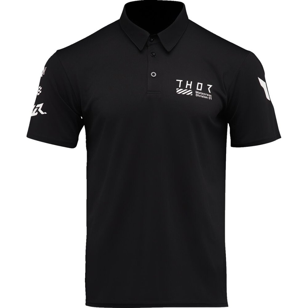 THOR Corpo Polo-Shirt schwarz