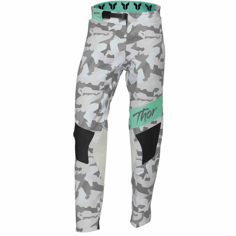 THOR Sportmode Shadow Frauen Motocross Hose türkis