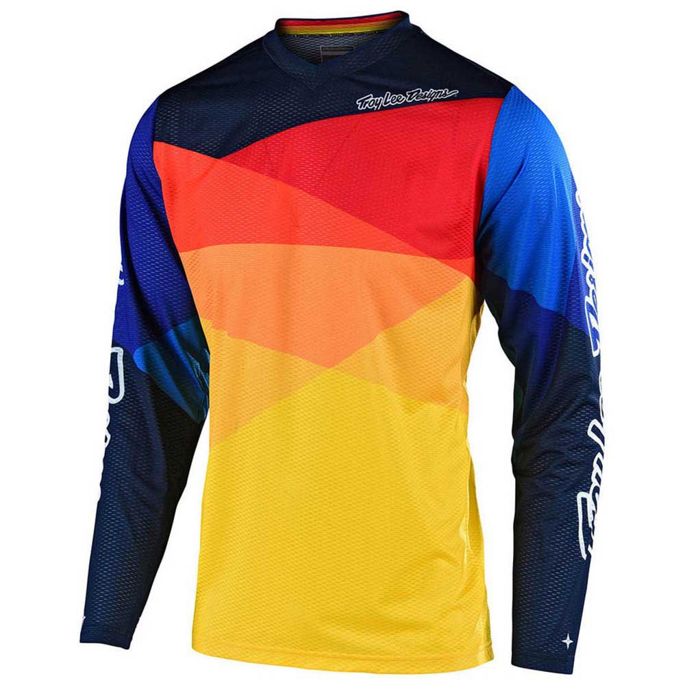 TROY LEE DESIGNS GP Air Jet Motocross Jersey gelb orange TROY LEE DESIGNS GP Air Jet Motocross Jersey gelb orange