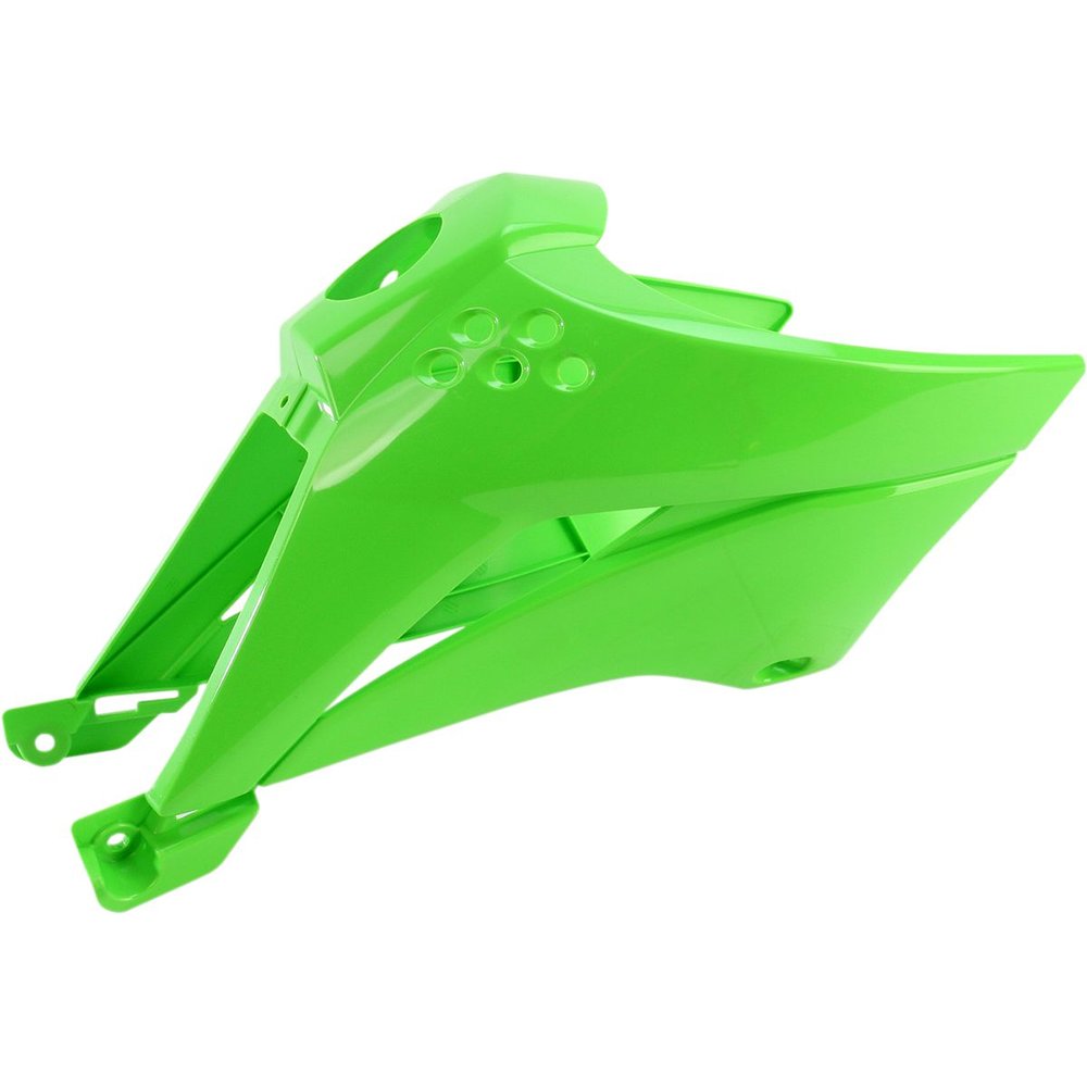 UFO Kühlerschutz Kawasaki KLX110 10-17 KX grün