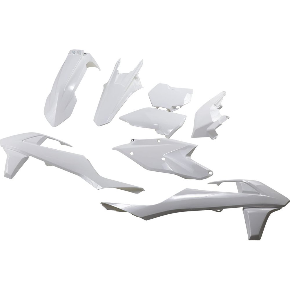UFO Komplettes Karosserie-Kit Plastikteile passend für KTM SX-SXF 16-18 weiss