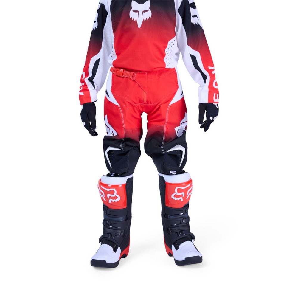 FOX YOUTH 180 SHIELD PANT Motocross Hose für Kinder Neon Rot