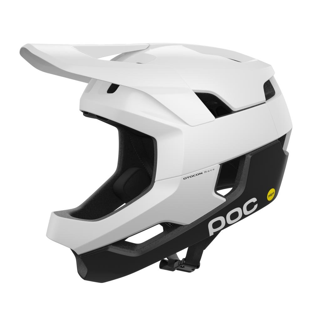 POC Otocon Race Mips MTB Helm weiss/uranium schwarz matt