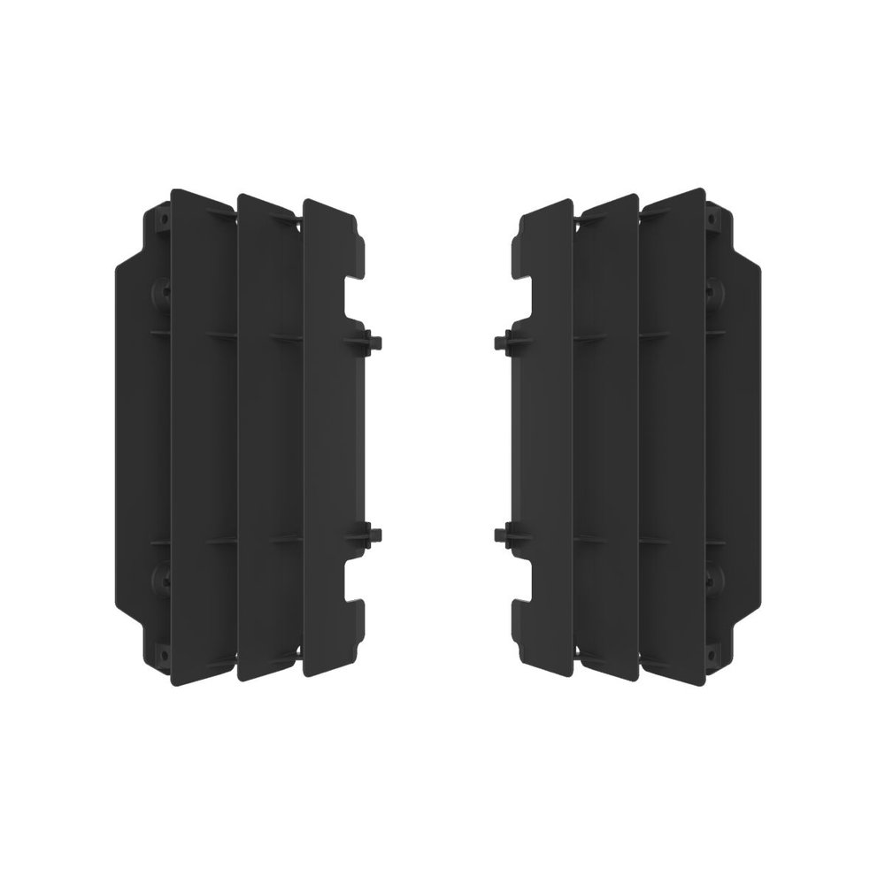 POLISPORT Kühlergrills Kawasaki KX 250 05-7 schwarz