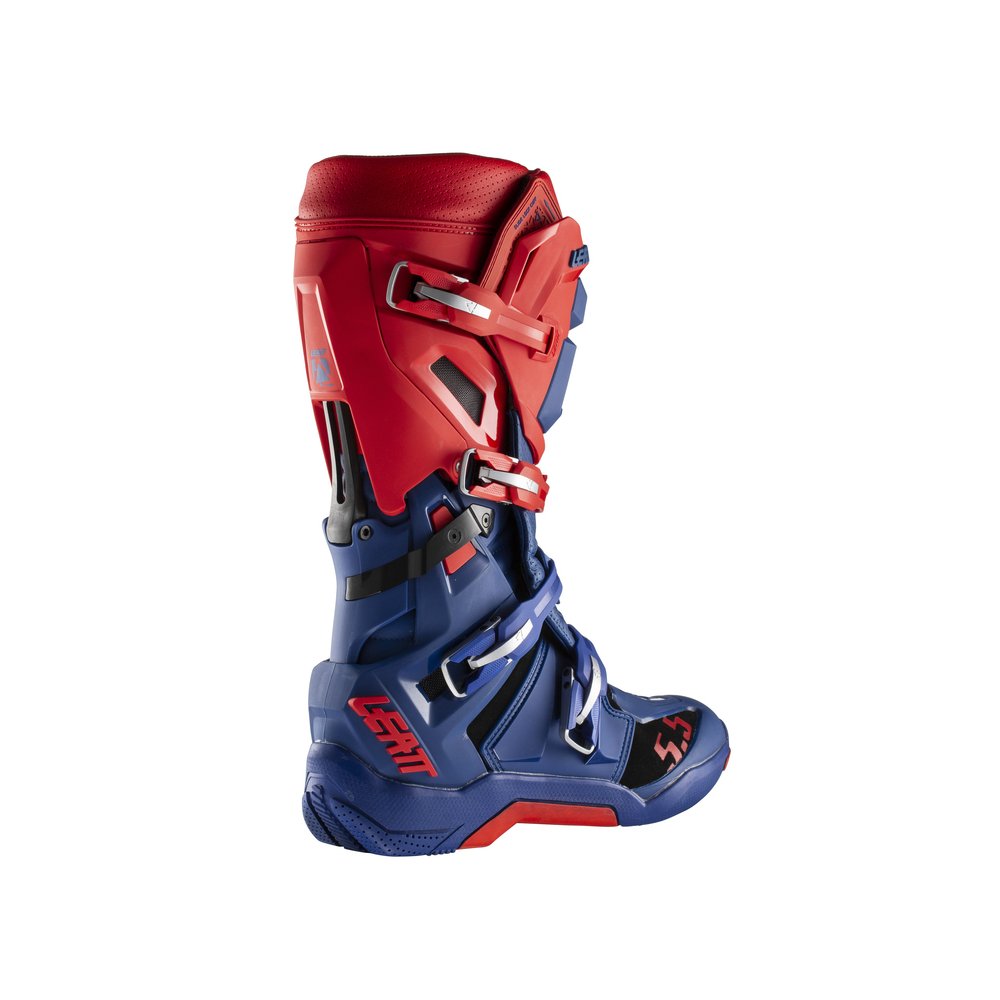 LEATT GPX 5.5 FlexLock Motocross Stiefel blau-rot