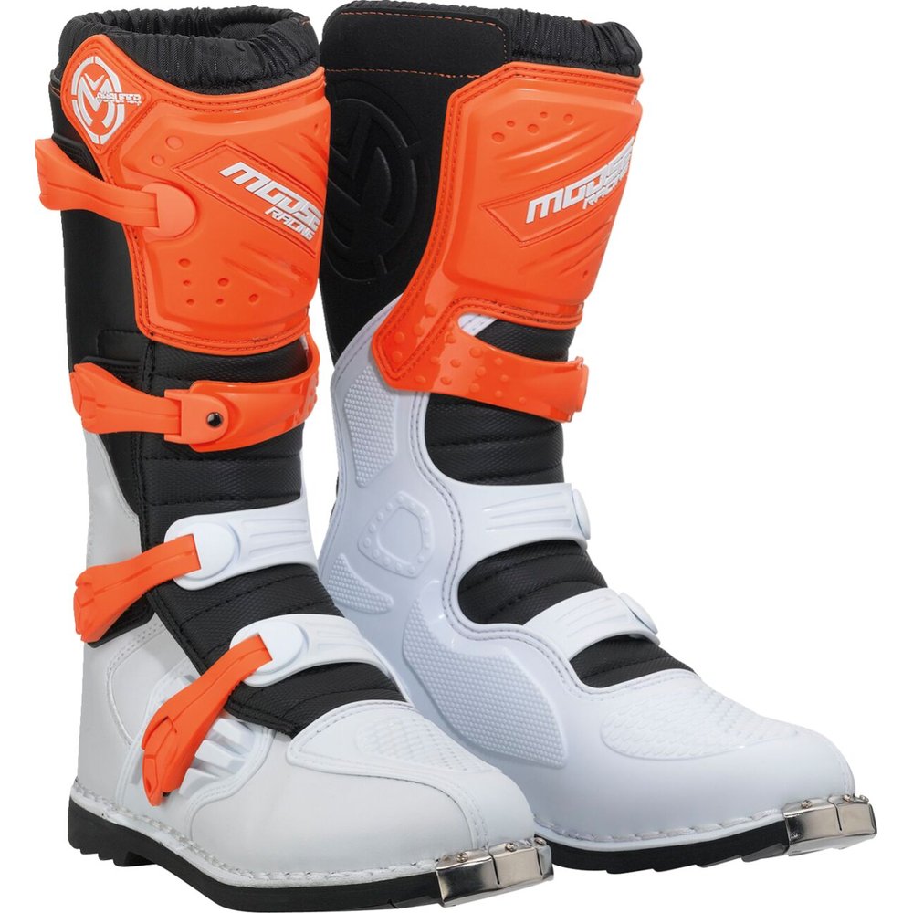 MOOSE RACING Qualifier MX Motocross Stiefel orange