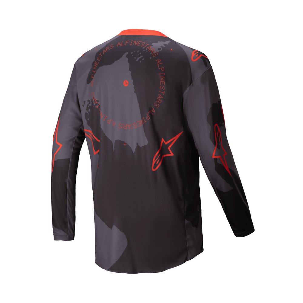 ALPINESTARS Racer Hollow Jersey grau camo orange ALPINESTARS Racer Hollow Jersey grau camo orange