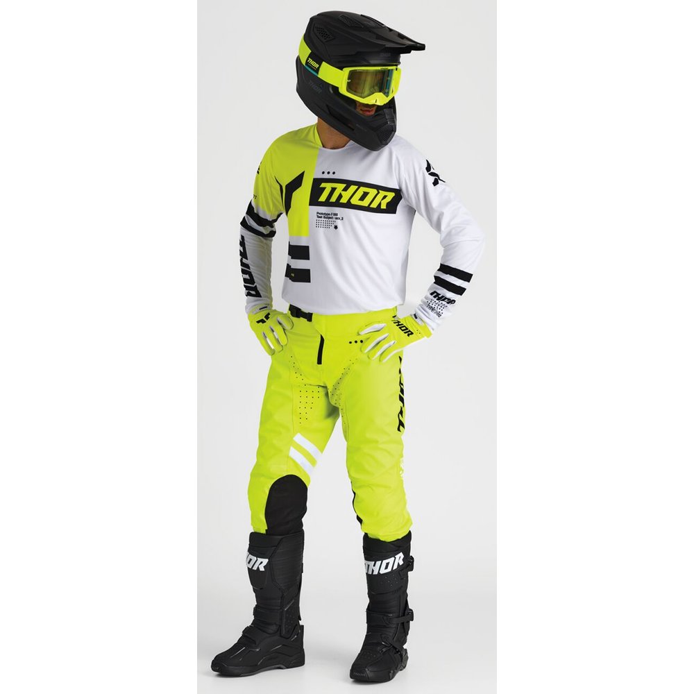 THOR Launchmode Jersey Dozer neon gelb schwarz THOR Launchmode Jersey Dozer neon gelb schwarz