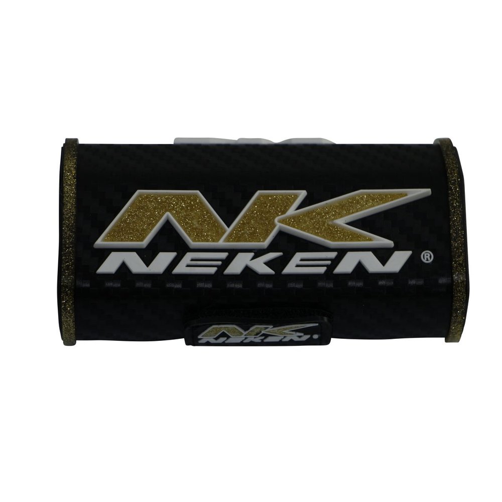 NEKEN Oversize Enduro Lenkerpolster schwarz gold