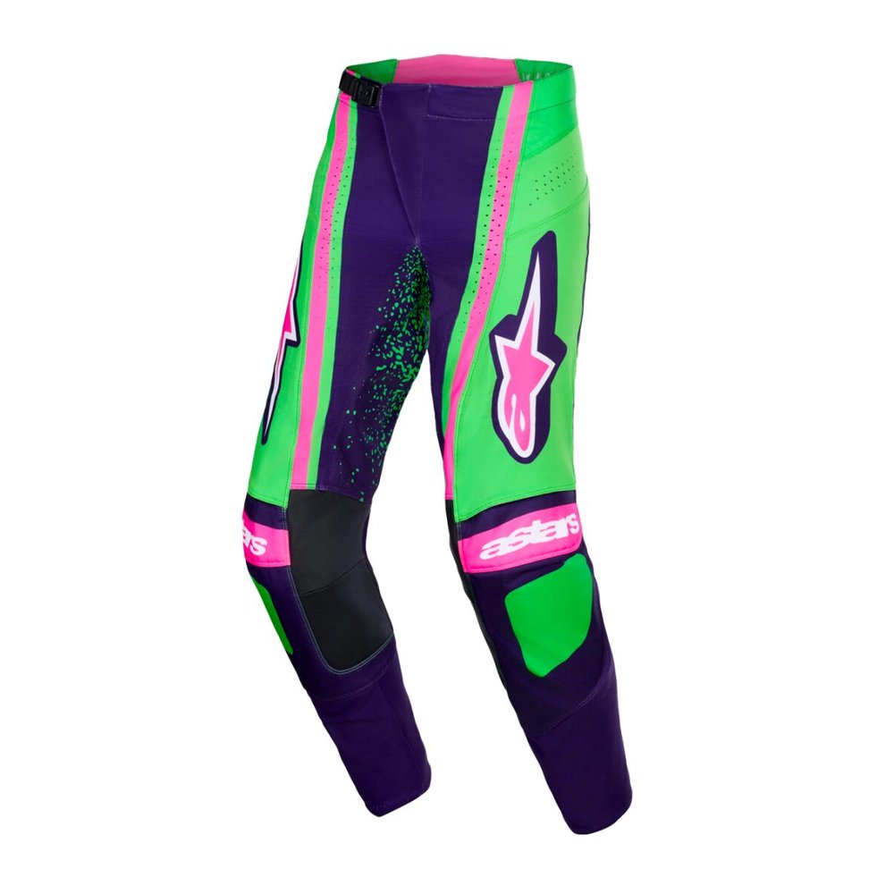 ALPINESTARS Techstar Nomur Motocross Hose lila/grün/pink