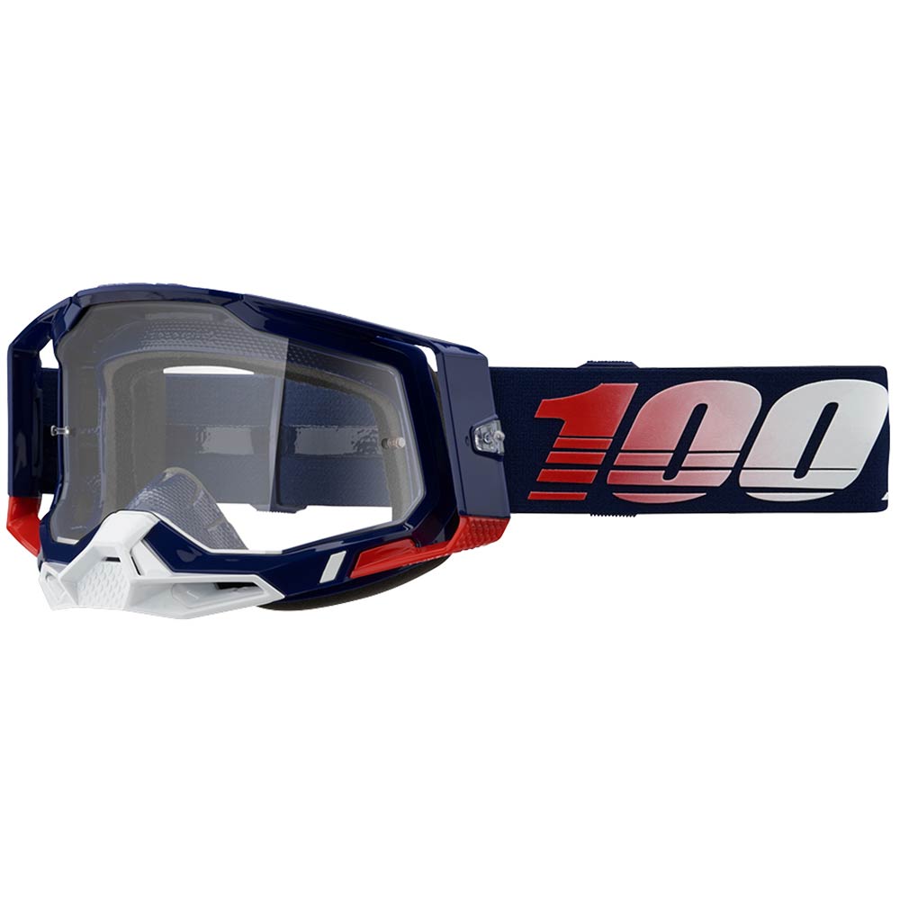 100% Racecraft 2 Republic Brille klar