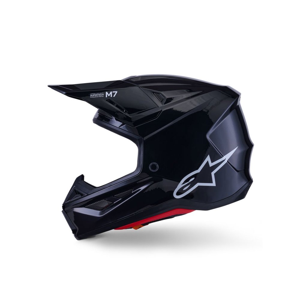 ALPINESTARS Supertech M7 Motocross Helm schwarz-glossy