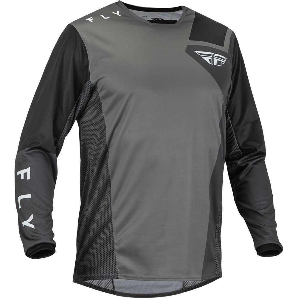 FLY Kinetic Jet Jersey grau dunkel grau schwarz