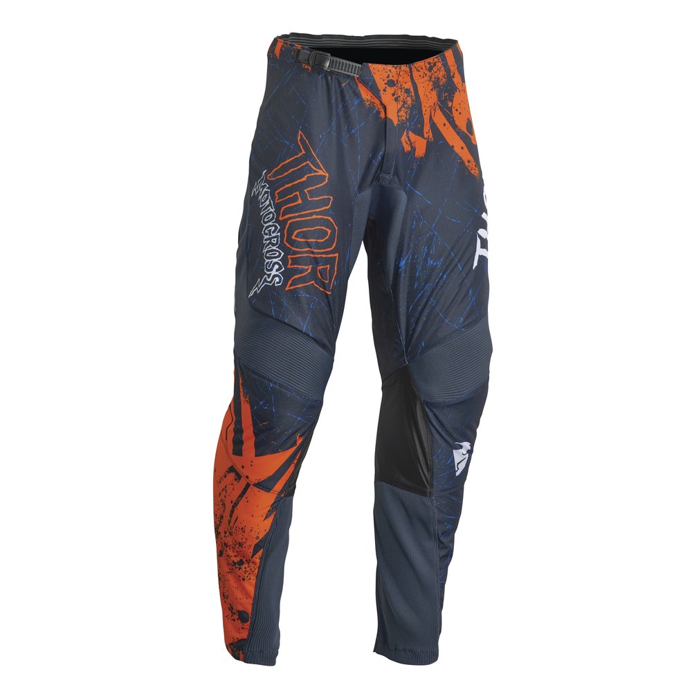 THOR Sector Gnar Kinder Motocross Hose blau orange