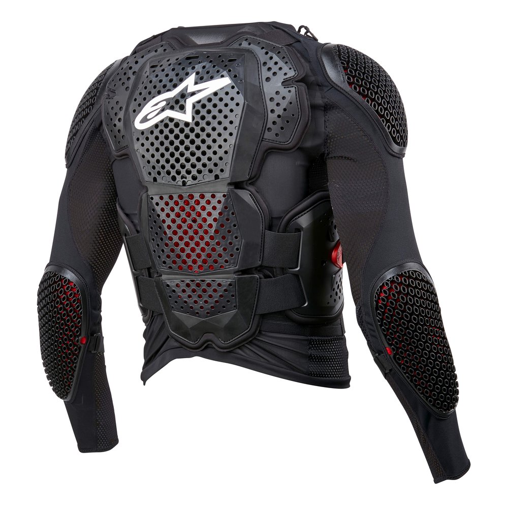 ALPINESTARS Bionic Tech V3 Protektorjacke schwarz weiss rot ALPINESTARS Bionic Tech V3 Protektorjacke schwarz weiss rot