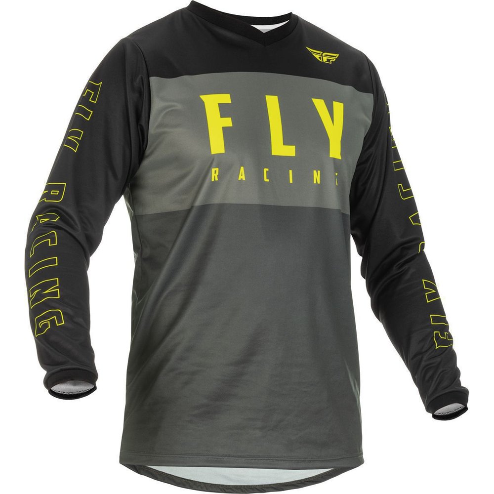 FLY F-16 Kinder MX MTB Jersey grau schwarz rot