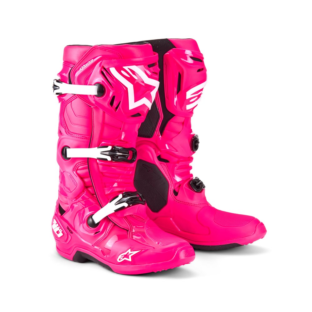 ALPINESTARS Tech 10 Diva Motocross Stiefel weiss pink ALPINESTARS Tech 10 Diva Motocross Stiefel weiss pink