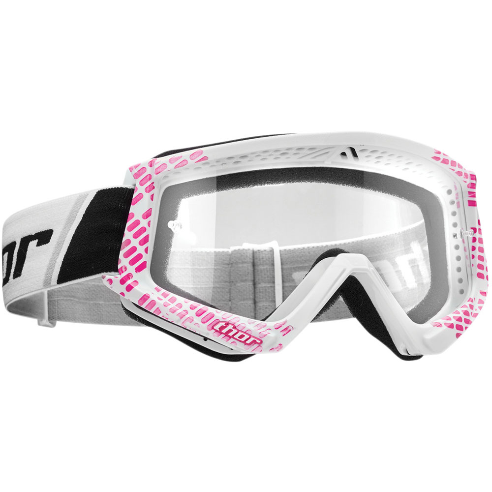 THOR Combat CAP MX MTB Brille pink weiss