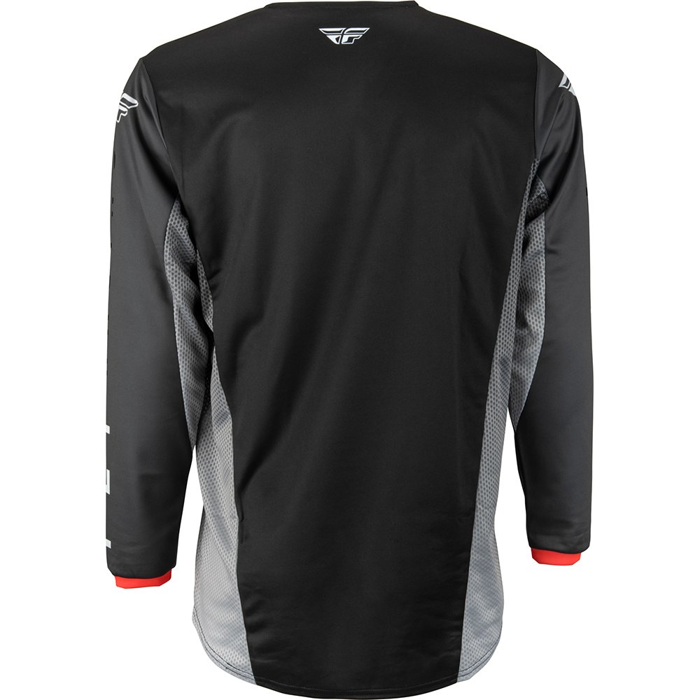 FLY Kinetic Kore MX MTB Jersey schwarz grau FLY Kinetic Kore MX MTB Jersey schwarz grau
