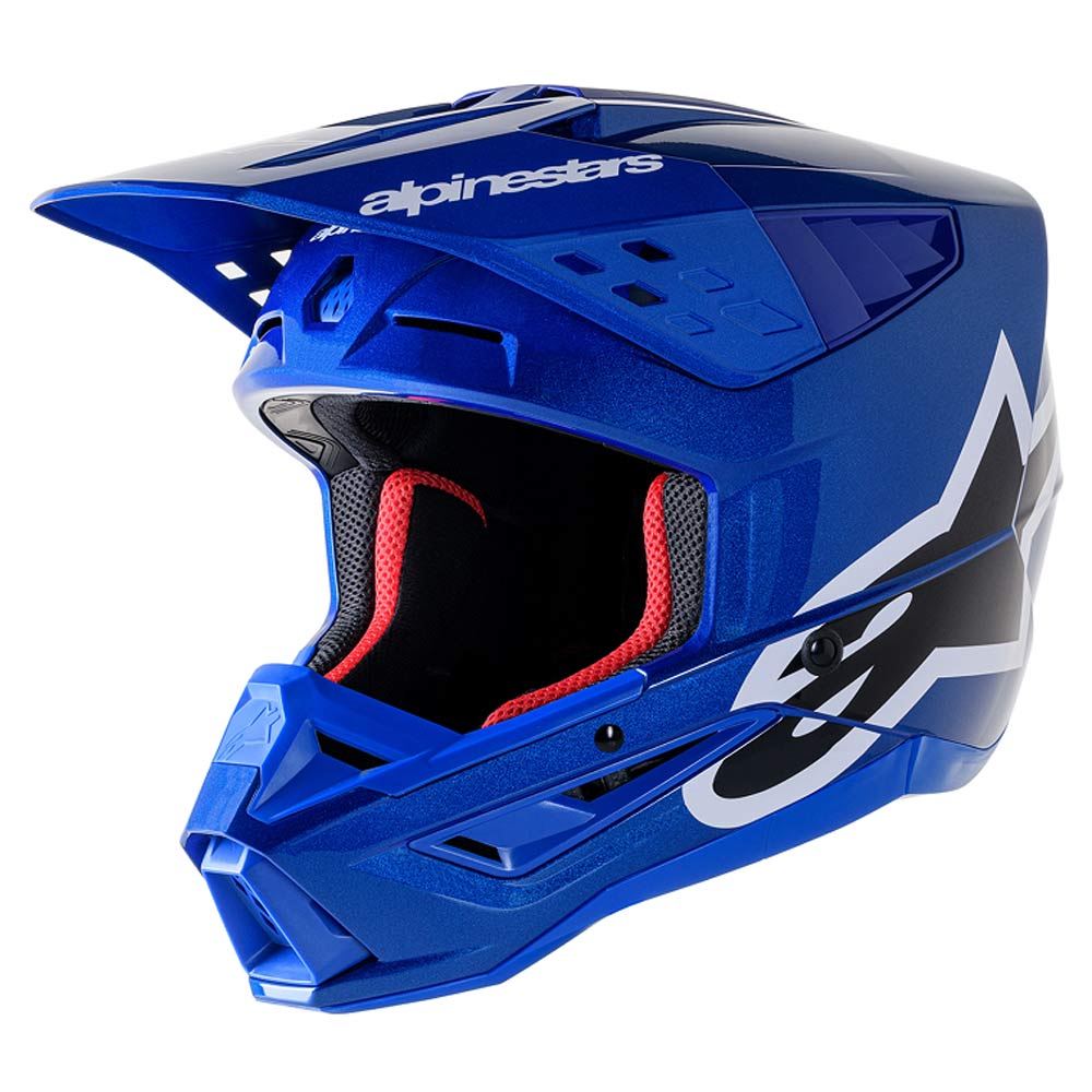 ALPINESTARS Supertech M5 Corp Motocross Helm blau