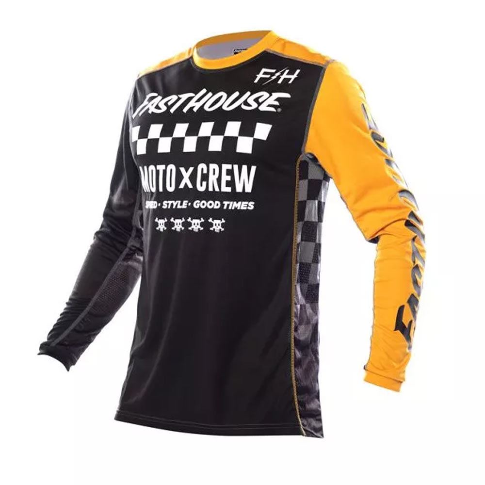 FASTHOUSE Grindhouse Alpha MX MTB Jersey schwarz amber