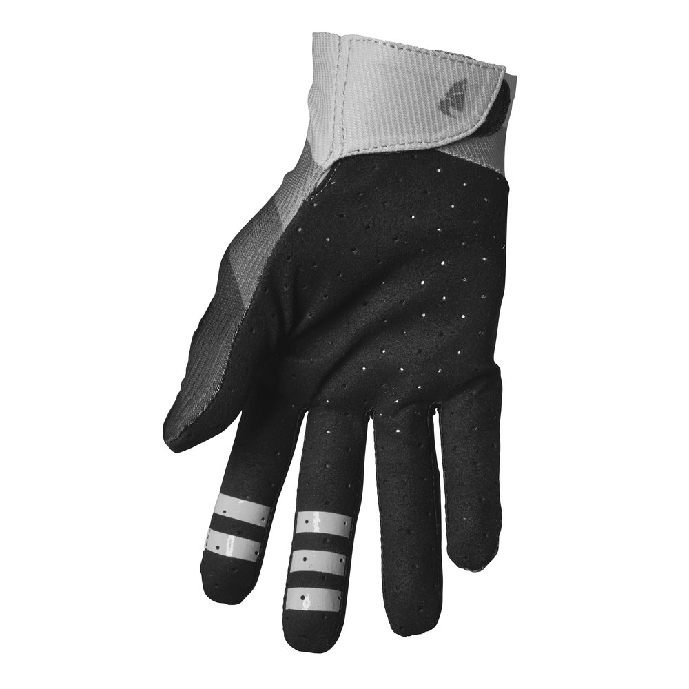 THOR Assist React MTB Handschuhe schwarz grau THOR Assist React MTB Handschuhe schwarz grau