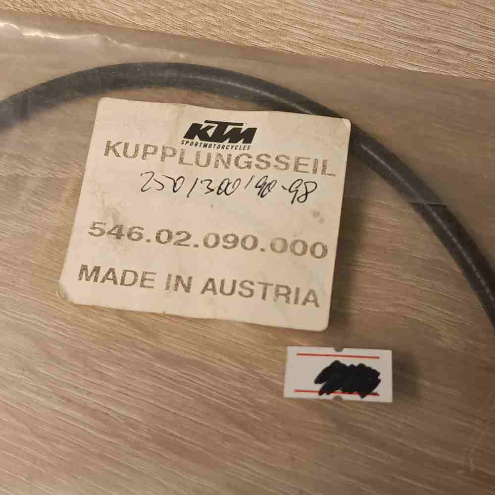 KTM OEM Kupplungsseil passend für EGS/EXC/SX 250/300 1990-1993 546.02.090.000
