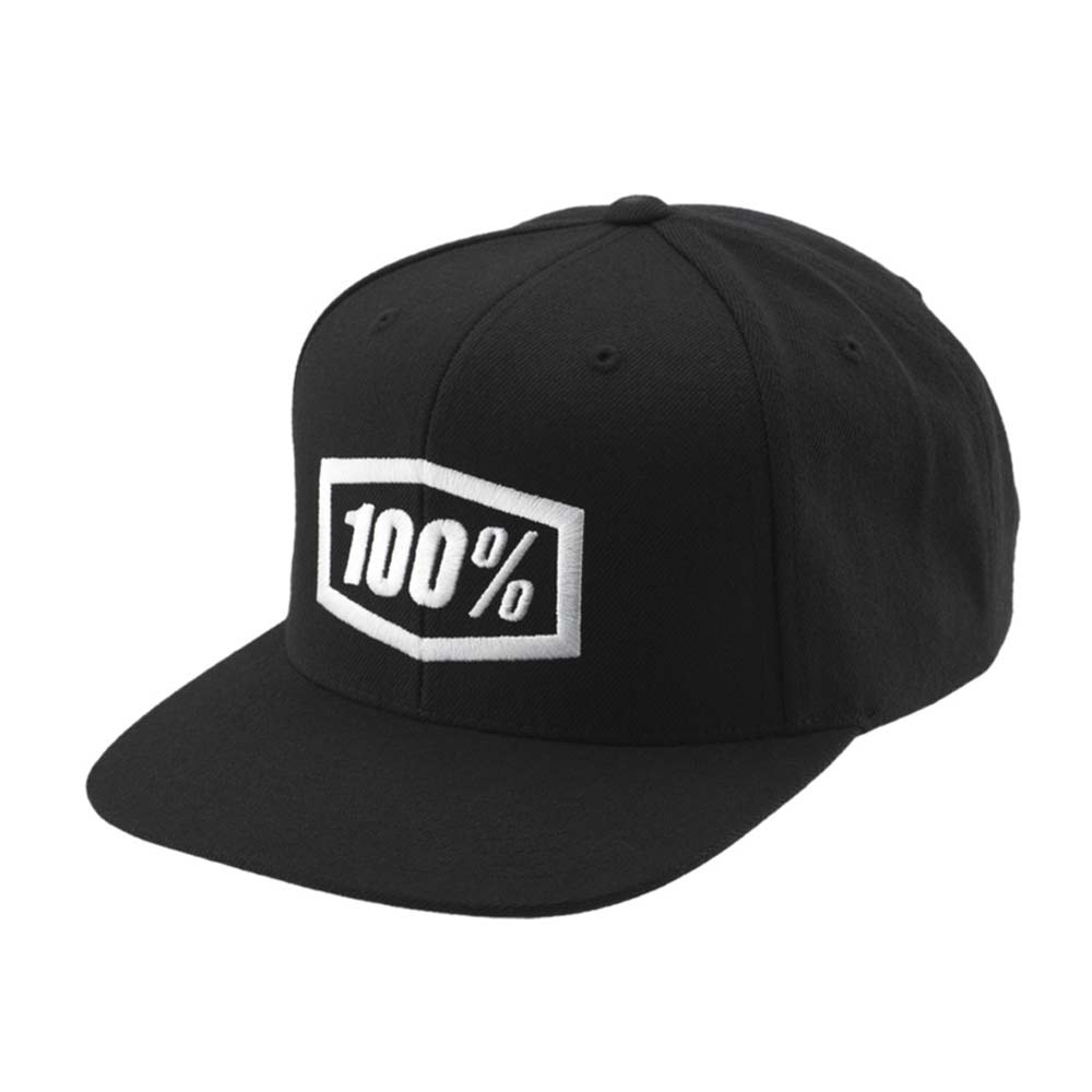 100% Icon Snapback Kappe schwarz 100% Icon Snapback Kappe schwarz