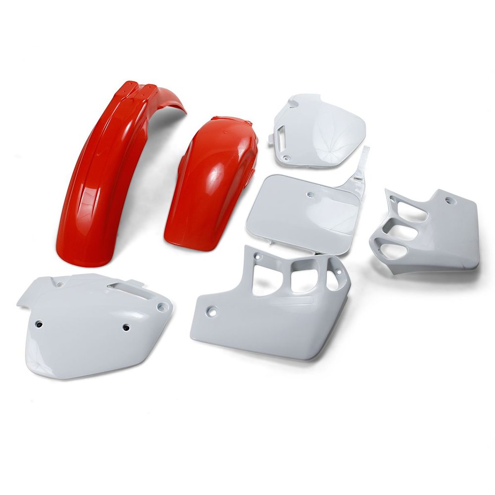 UFO Komplettes Karosserie-Kit Plastikteile Honda CR500 91-94 OEM Farbe UFO Komplettes Karosserie-Kit Plastikteile Honda CR500 91-94 OEM Farbe