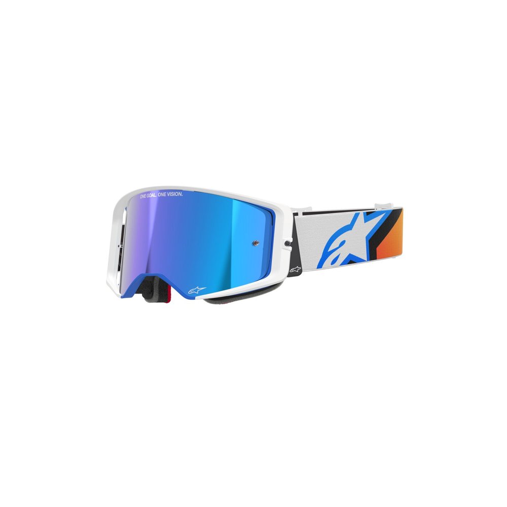 ALPINESTARS Supertech Corp Absolute Vision Brille blau orange blau blau verspiegelt