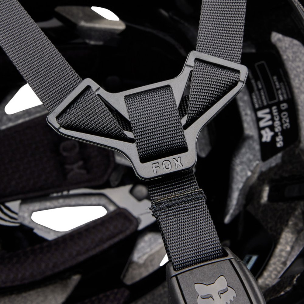 FOX CROSSFRAME PRO MATTE BLACK Halbschale Gravel/Cross-Helm Matt Schwarz