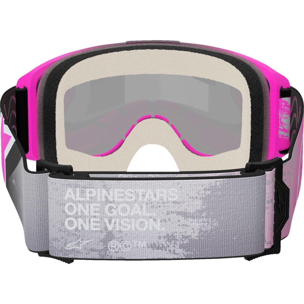 ALPINESTARS Vision 8 Lahnd Brille iron/pink verspiegelt-silber