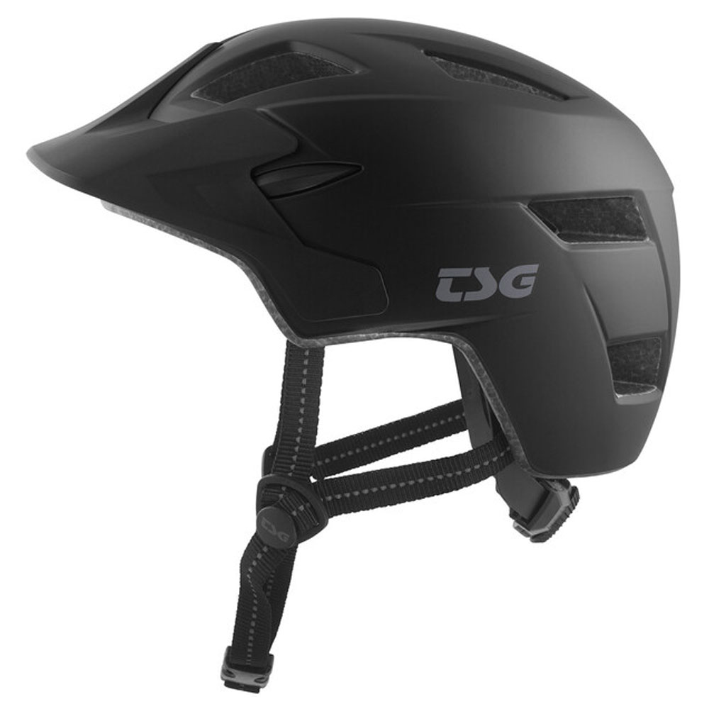 TSG Cadete Solid Color MTB Helm schwarz