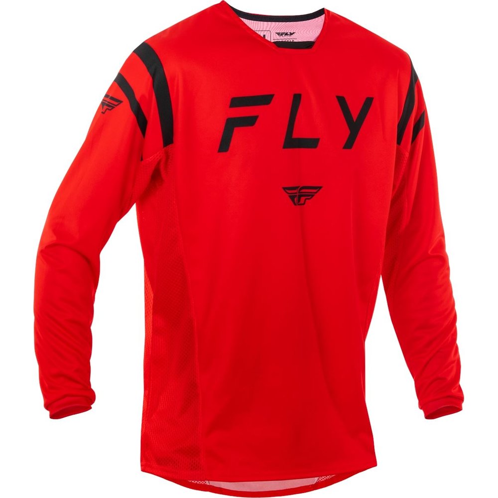 FLY Kinetic Jersey Center rot/schwarz
