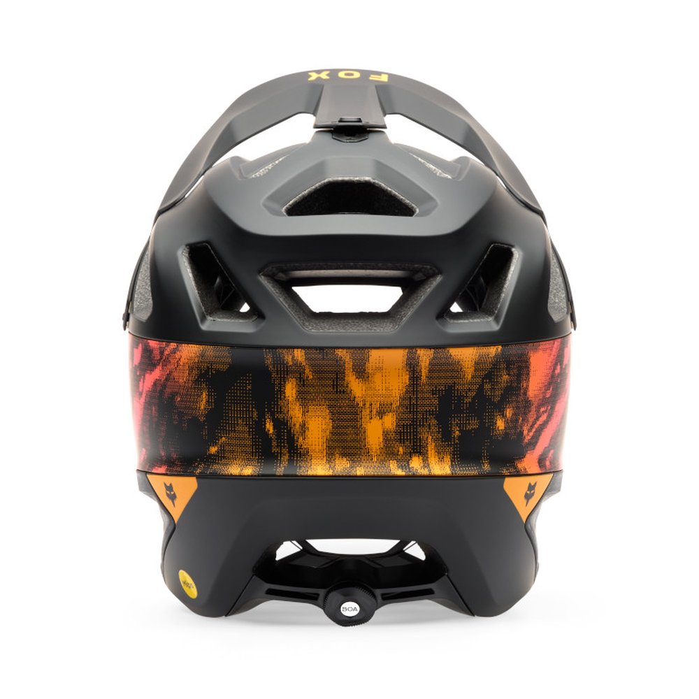 FOX DROPFRAME PRO KAIROS Halbschale MTB Helm Schwarz