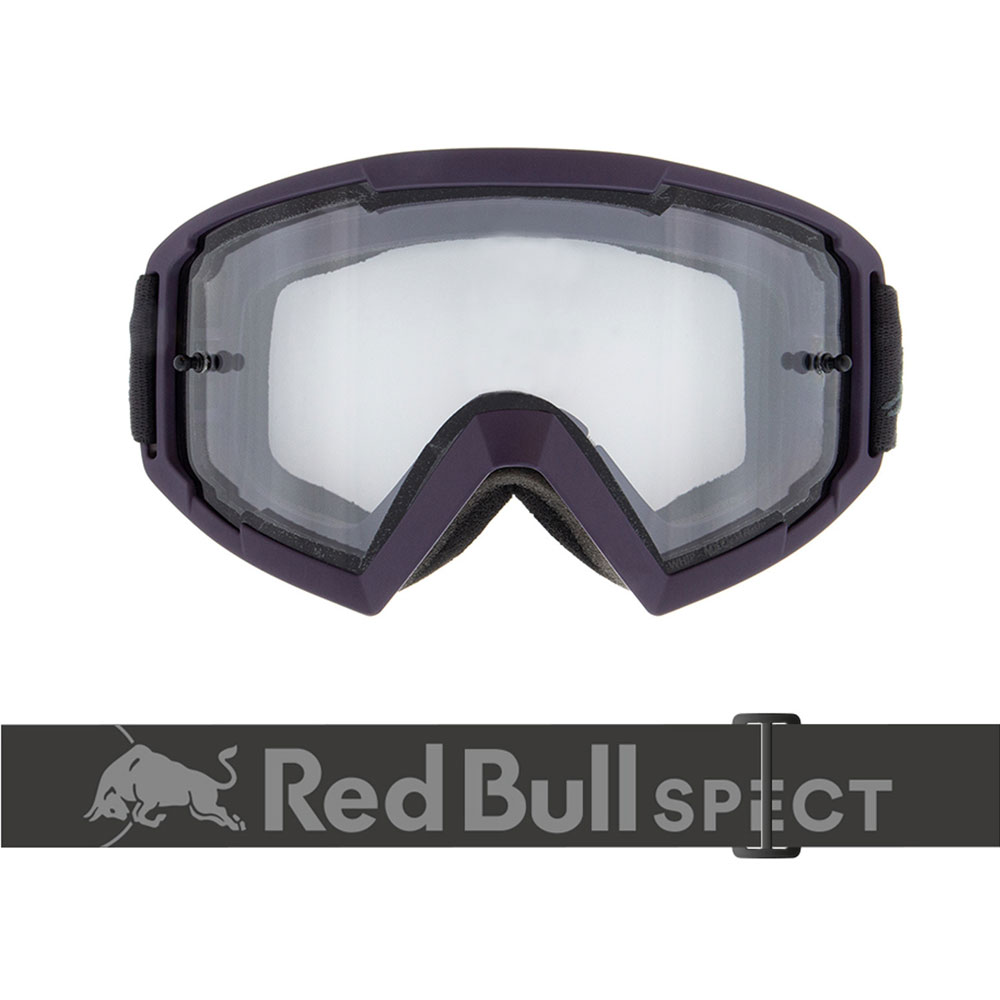 RED BULL SPECT Whip MX MTB Brille lila klar flash