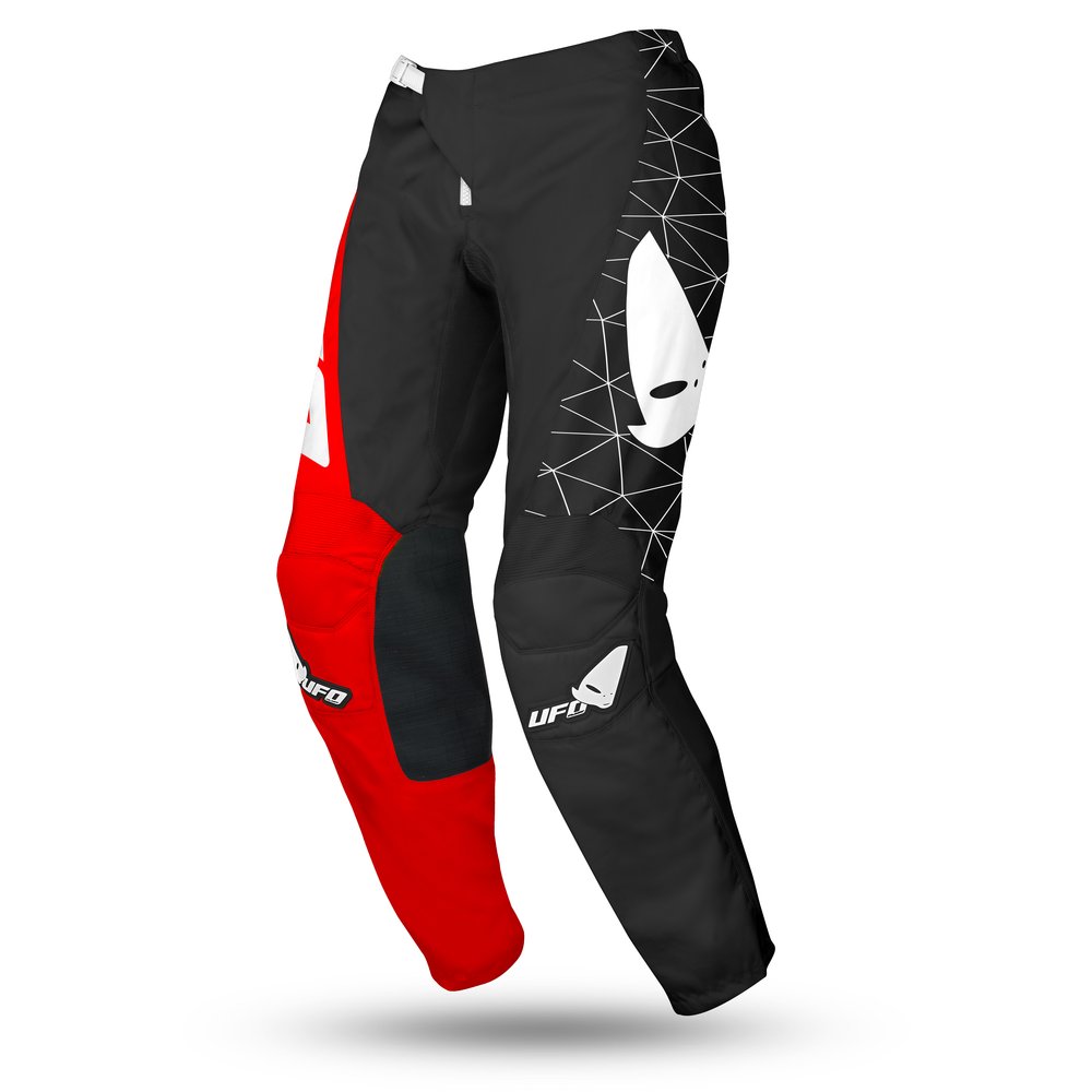 UFO Tecno Motocross Hose schwarz rot