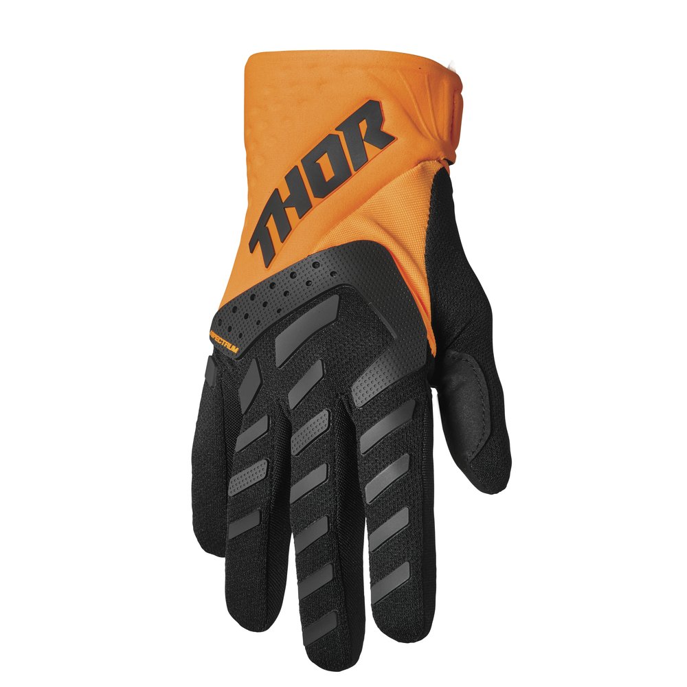 THOR Spectrum Youth Kinder Motocross Handschuhe orange schwarz