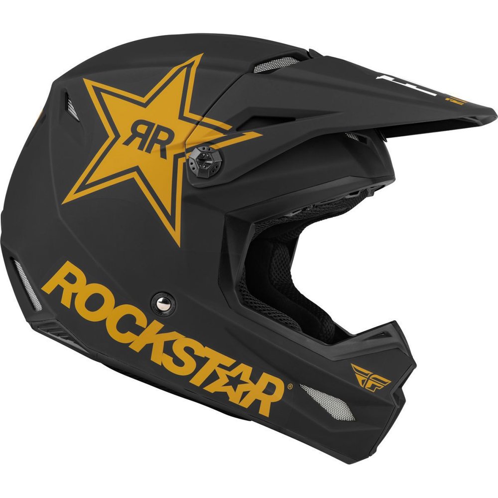 FLY Kinetic Motocross Helm Rockstar
