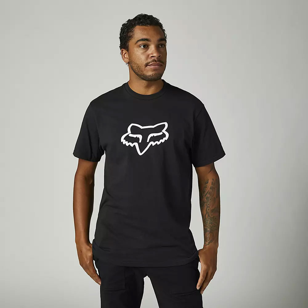 FOX Premium Legacy Fox Head T-Shirt schwarz weiss